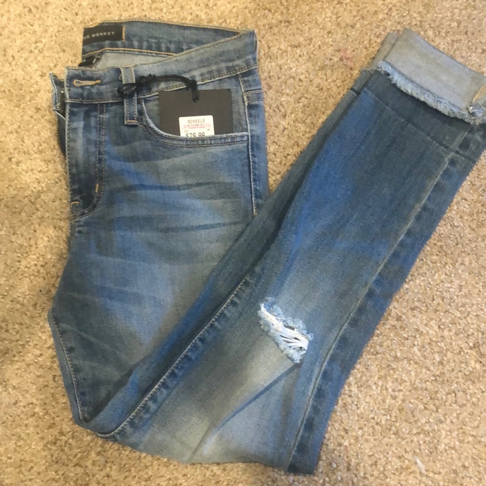 Flying monkey jeans